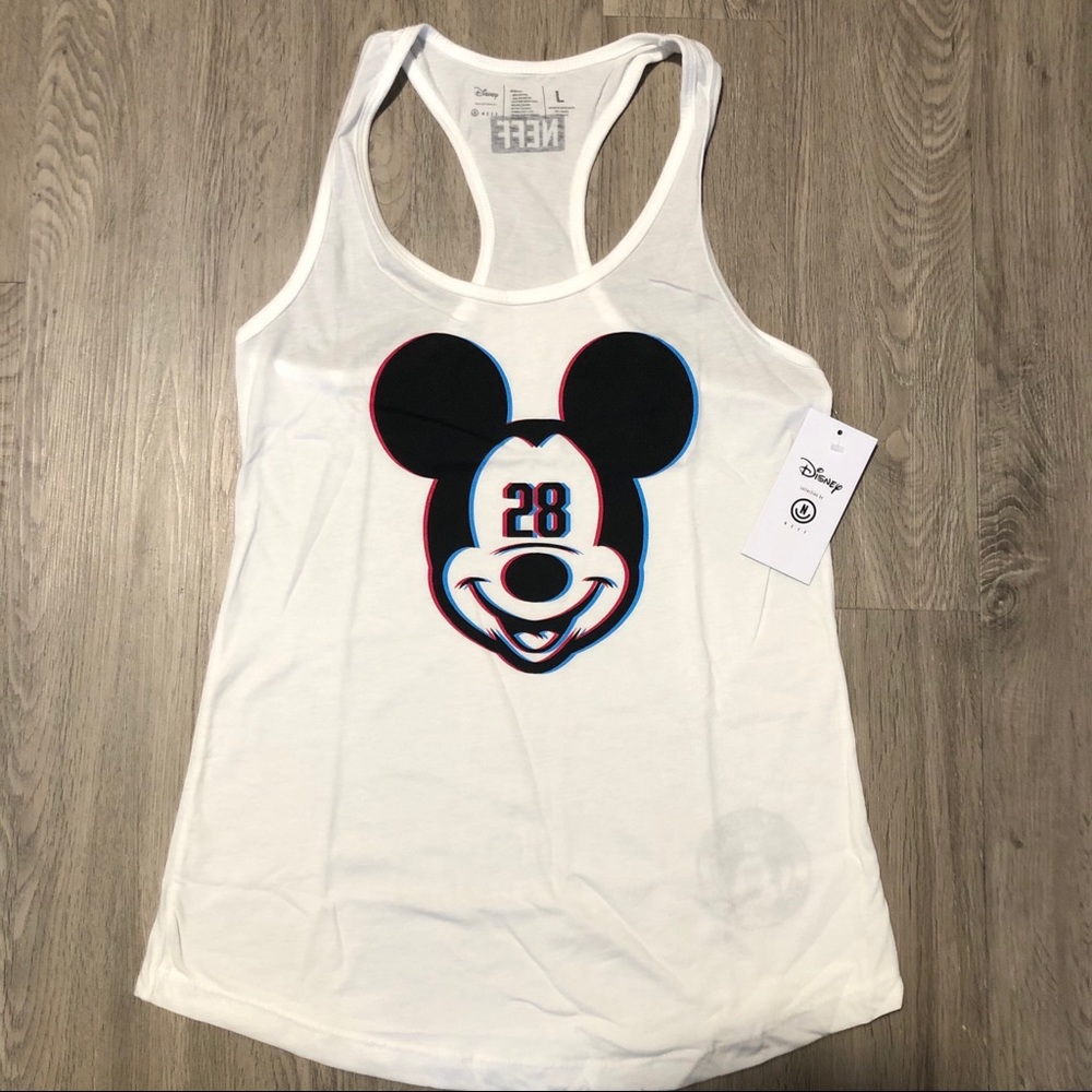 🆕 Neff Disney 3D Mickey Mouse Women’s Tank Top